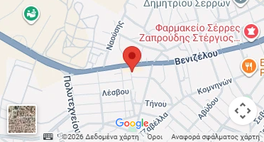 Location of business on map