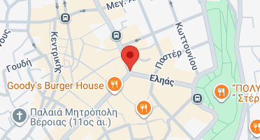 Location of business on map