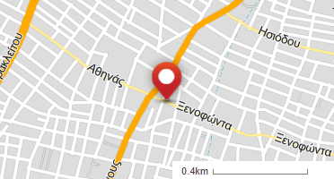 Location of business on map