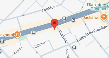 Location of business on map