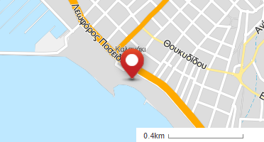 Location of business on map