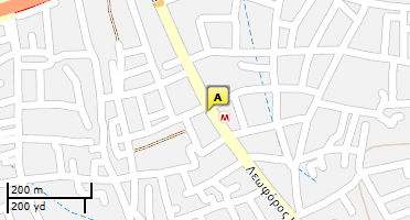 Location of business on map