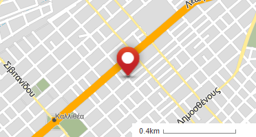 Location of business on map
