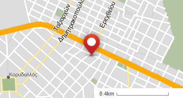 Location of business on map