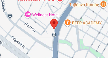 Location of business on map