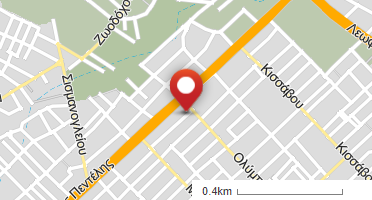 Location of business on map