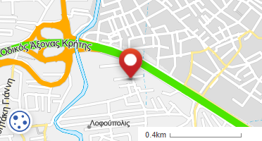 Location of business on map