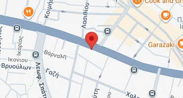 Location of business on map