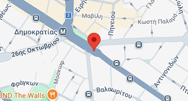Location of business on map