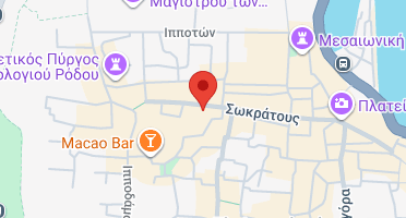 Location of business on map