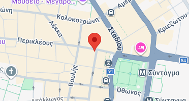 Location of business on map