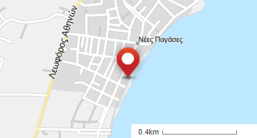 Location of business on map