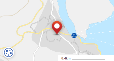 Location of business on map
