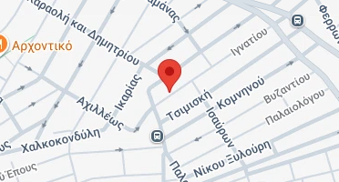 Location of business on map