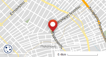 Location of business on map