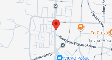 Location of business on map