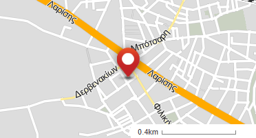 Location of business on map