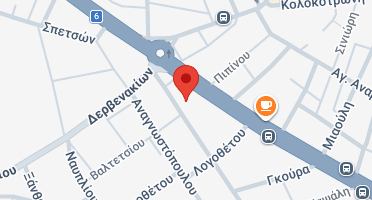 Location of business on map
