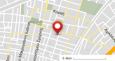 Location of business on map