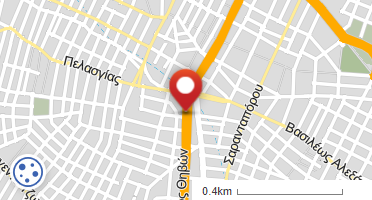 Location of business on map