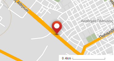 Location of business on map