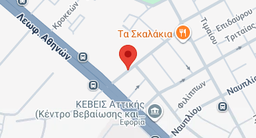 Location of business on map