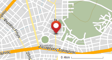 Location of business on map