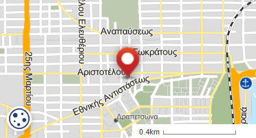 Location of business on map