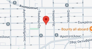 Location of business on map