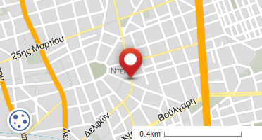Location of business on map