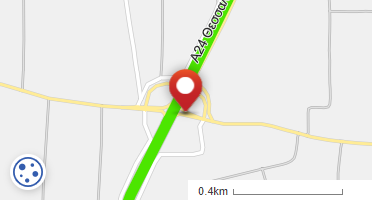 Location of business on map