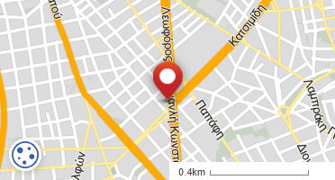 Location of business on map