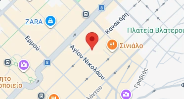 Location of business on map