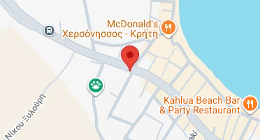 Location of business on map