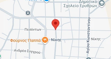 Location of business on map