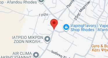 Location of business on map