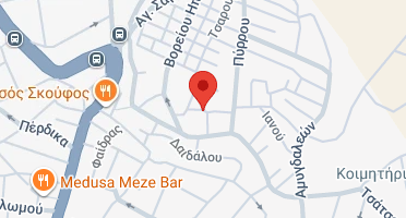 Location of business on map