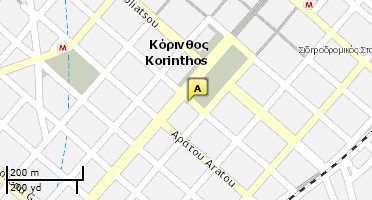 Location of business on map