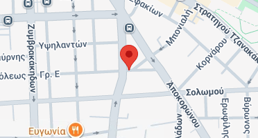 Location of business on map