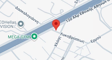 Location of business on map