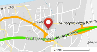 Χάρτης και σημείο της επιχείρησης