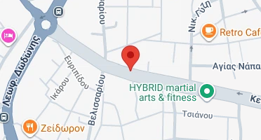 Location of business on map