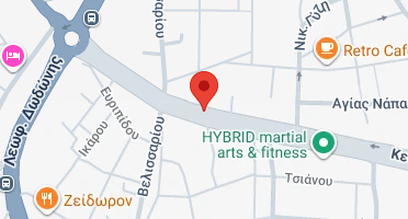Location of business on map