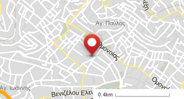 Location of business on map