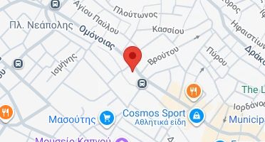 Location of business on map