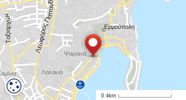 Χάρτης και σημείο της επιχείρησης