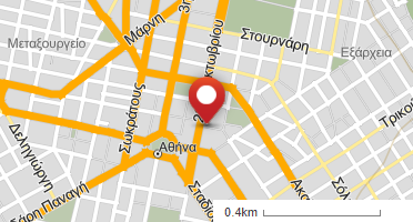 Location of business on map