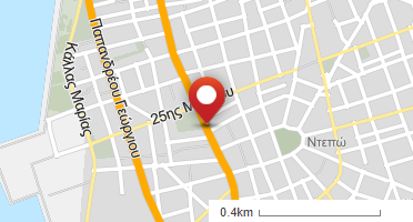 Location of business on map