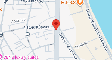 Location of business on map