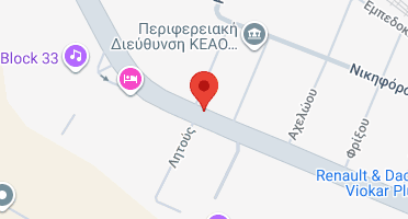 Location of business on map